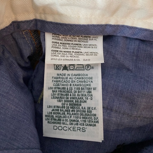 Men’s Levi Field Khaki Dockers Pants Trousers
36 X 30, cotton
Flat front - Picture 6 of 7